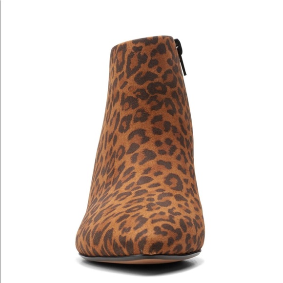 CLARKS Ankle Boot Linvale Sea Tan Leopard Print - Picture 4 of 6